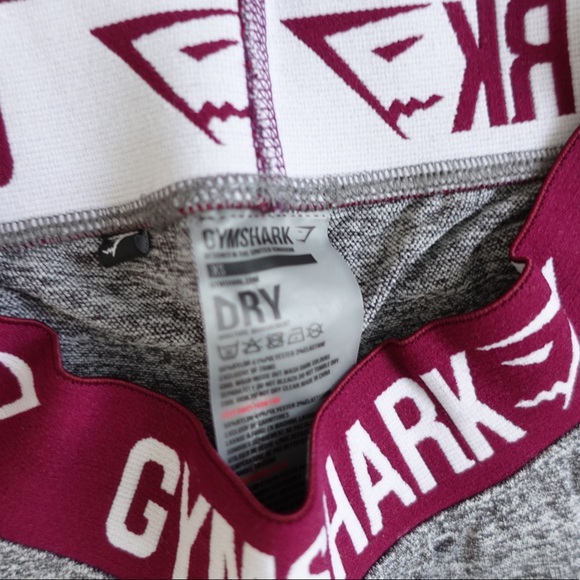 Gymshark Flex Leggings in Burgundy in XSMALL - Picture 9 of 16